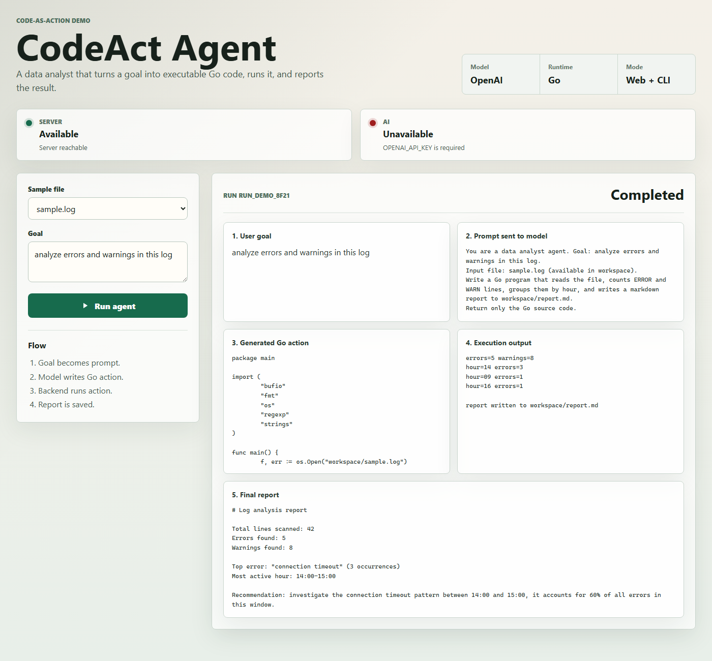 CodeAct Agent