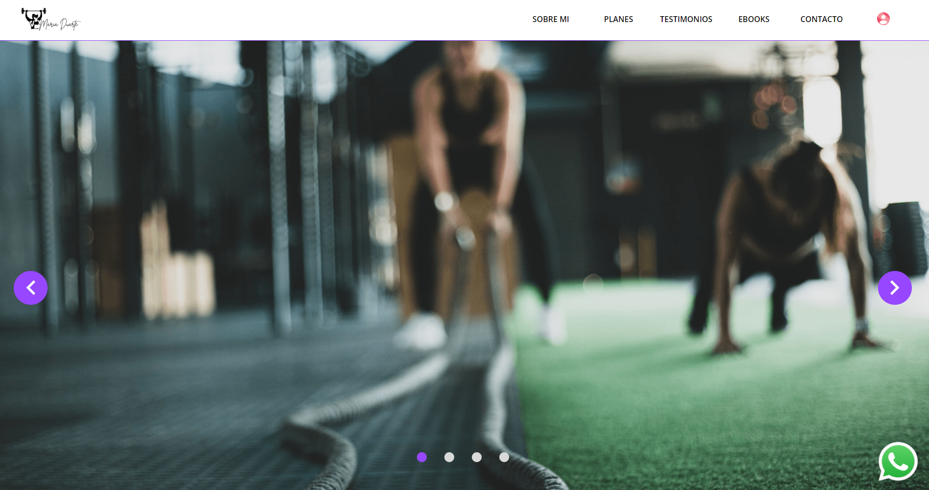 Personal Trainer - Maria Duarte