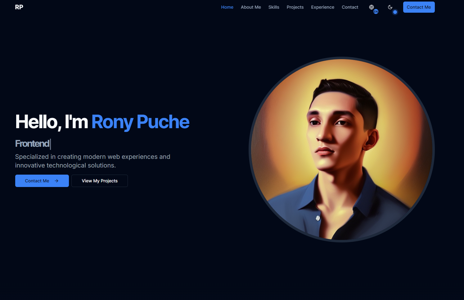 Portfolio Personal - Rony Puche